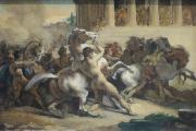 Race of the Riderless Horses, Ferdinand Hodler